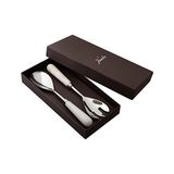 NY Home Mermer 2'li Salata Servis Seti - 0,5 x 7 cm
