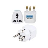 NY Home Uluslararası Seyahat Adaptörü 2’li Set, Tip C Avrupa, Tip G Ingiltere Adaptör Fişi, 150 Den Fazla Ülke Uyumu, Çoklu Uç Fiş Desteği, Hac, Umre, Abd, Ab, Ingiltere, Avustralya Priz Dönüştürücü