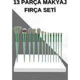 Ny Joy 13 Parça Makyaj Fırça Seti Far Fırçası Allık Fırçası Yumuşak Uçlu - ÇOK RENKLİ