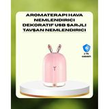 Ny Joy 200 ml Ultrasonik Aroma Difüzör ve Hava Nemlendirici Gece Lambalı - Çok Renkli - .
