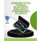 Ny Joy Oyun Modlu E10 Bluetooth Kulaklık Powerbank ve LED Ekranlı - --