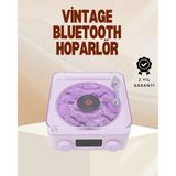 Ny Joy Retro Pikap Hoparlör – Şarjlı Kablosuz Projektör ve Gece Lambası - .