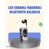 Ny Joy Titreşimli Bluetooth Kulaklık – Uzun Pil Ömrü, Dijital Ekranlı Kablosuz Tasarım - -- - 1