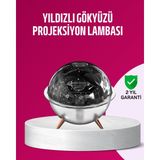 Ny Joy Uzay Temalı Projeksiyonlu Nemlendirici USB Güçlü Gece Lambası - Çok Renkli - .