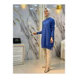 NY Mehlika Exclusive NY MEHLİKA BAKLAVA DESEN SOĞUK İP TUNİK 3288