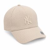 NY Nakış Logolu Spor Beyzbol Şapkası Erkek Unisex Kep (BejN2)