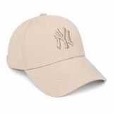 NY Nakışlı Logolu Spor Beyzbol Şapkası Erkek Unisex Kep (BejN1)