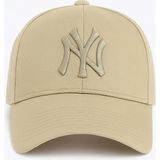 Ny New York Nakış Unisex Beyzbol Bej Şapka Kadın Şapka Erkek Şapka Yazlık Şapka - Standart