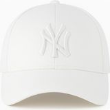Ny New York Nakış Unisex Beyzbol Beyaz Şapka Kadın Şapka Erkek Şapka Yazlık Şapka - Standart