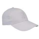 NY New York Nakışlı Mikro Kumaş Unisex Spor Şapka (beyaz)