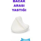 NY Visco Ortopedik Kalpli Bacak Arası Yastığı 22*22*13 - 20 x 25 cm - Beyaz