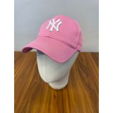 Ny Yankees Nakışlı Fileli Yazlık Beyzbol Cap Şapka Pembe