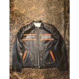 Nyc Deri Erkek Ceket Regular-Fit Motorcu Tarzı - 4XL - 0 - Siyah