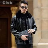 Nyc Giyim Tekstil Dana Derisi Yakası Ve Içi Tüylü Kışlık Mont Kaban