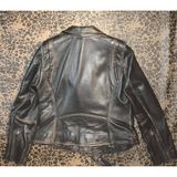 Nyc Giyim Tekstil & Deri Hakiki Deri Kadın Ceket Slim-fit Biker Model Motorcu Tarzı Eskitme Siyah - Kahverengi 2XL 62946220