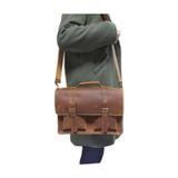 Nyc Giyim Tekstil Hakiki Dana Derisi El Dikişli Deri Evrak Çantası, Omuz Askılı, Çok Gözlü, 35x26x9 Cm, Laptop Ve Tablet İçin İdeal,siyah,kahve,taba Carzy Renk Seçenekleriyle 125092933