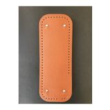 NYHM Suni Deri Örgü Çanta Tabanı Taba Renk-12x32 cm