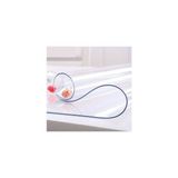 NYK Home Pvc Şeffaf Kalın Masa Örtüsü Masa Koruma Kaydırmaz 1,4mm NET Kalınlık KESİNLİKLE DAHA İNCE DEĞİL - 80 x 120 cm