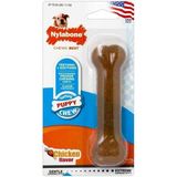 Nylabone Tavuk Aromalı Yavru Köpek Çiğneme Kemiği Small - Kahverengi