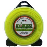 Nylgrass 3.5 mm 40 mt Sarı Altı Köşe Tırpan Misinası