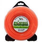 Nylgrass 4 mm 30 mt Turuncu Dört Köşe Tırpan Misinası