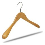 NYN Ahşap M-023 Elbise, Ceket, Kaban Askısı Kadın 40CM 50 Adet - Bej