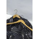 NYN Ahşap M-023 Takım Ceket Askısı Naturel Renk 2 Adet 44cm
