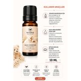 NYORA 10 Ml Baby Powder Bebek Pudrası Kokusu Buhurdanlık ve Hava Nemlendirici Otram Kokusu Esansı