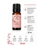 NYORA 10 Ml Japon Kirazı Çiçeği Sakura Kokusu Buhurdanlık ve Hava Nemlendirici Otram Kokusu Esansı