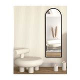 nysamo nysamoBeyaz40x120cmBoy Ayna Antre Koridor Konsol Duvar Salon Banyo Ofis Çocuk Yatak Odası Boy Aynası