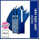 Nyx Professional Makeup 21 Blueberry Bank Ultimate Glow Shots Işıltılı Likit Göz Farı