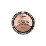 NYX Professional Makeup 3'lü Kontür Paleti - 3 Steps To Sculpt Fair 800897098322