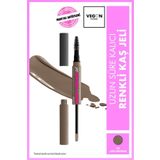 Nyx Professional Makeup Ash Brown Zero To Brow Uzun Süre Kalıcı Kaş Jeli