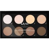 Nyx Professional Makeup Aydınlatıcı & Kontür Paleti - Highlight & Contour Pro Palette 208 G 800897836245