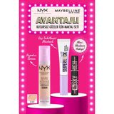 NYX Professional Makeup Bare With Me 02 Göz Alıcı Göz Makyajı Seti & Sky High Mini Hediyeli Uzun Süre Kalıcı
