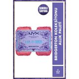 NYX Professional Makeup Bridgerton Koleksiyonu 02 Lady In Silver Allık Paleti Kompakt Formda Uzun Süre Kalıcı Işıltı