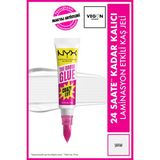 NYX Professional Makeup Brow Glue Crazy Lift Laminasyon Etkili Kaş Jeli 7 ml Şeffaf Cilt Tipi İçin 24 Saat Kalıcı