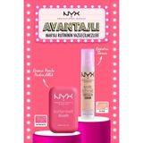 NYX Professional Makeup Buttermelt Blush Kremsi Pembe Pudra Allık - 08 Getting Butta & Bare With Me Concealer Kapatıcı 02 Makyaj Seti