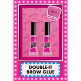 NYX Professional Makeup Double It Brow Glue Kaş Seti Makyaj Çantası Hediyeli