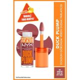 NYX Professional Makeup Duck Plump Dolgun Görünüm Veren Dudak Parlatıcısı - 08 Mauve Out Of My Way & Ördekli Toka
