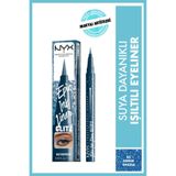 Nyx Professional Makeup Epic Ink Liner Denim Dazzle Glitz Eyeliner