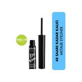 Nyx Professional Makeup Epic Wear Metallic Liquid Liner Silver Metal Eyeliner