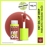 Nyx Professional Makeup Fat Oil Lip Drip Splash Of Cream Parlatıcı Dudak Yağı