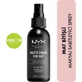 NYX Professional Makeup Makyaj Sabitleme Spreyi 60 ml Mat Bitiş Vegan Kuru Ciltler İçin