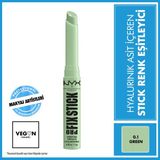 Nyx Professional Makeup Pro Fix Stick Yeşil Ton Renk Eşitleyici Kapatıcı 0.1 g Kremsi Uzun Süre Kalıcı - 0.1 Green