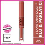 Nyx Professional Makeup Shine Loud High Shine Life Goals Dudak Parlatıcısı