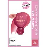 Nyx Professional Makeup Smushy Sos Yoğun Nemlendirme Etkili Renkli Dudak Maskesi 06 Rose Recharge