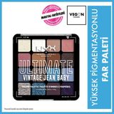 Nyx Professional Makeup Ultimate Shadow Palette Vintage Jean Baby Göz Farı