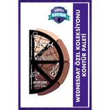 NYX Professional Makeup Wednesday Koleksiyonu 4'lü Kontür Paleti Toz Aydınlatıcı Yüksek Pigmentasyonlu Soğuk Tonlar