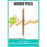 NYX Professional Makeup Wonder Pencil Çift Taraflı Aydınlatıcı Kalem - Krem Renkli Vegan Formül